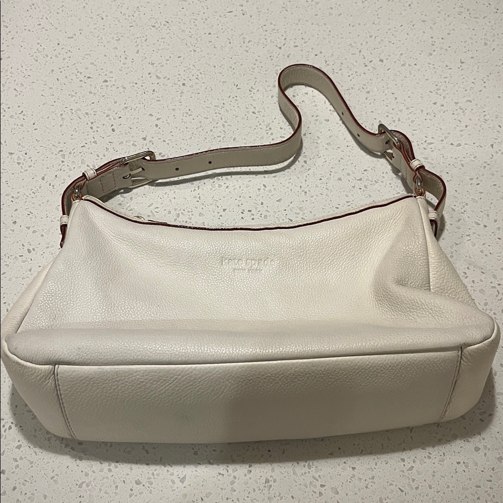 Kate Spade Cream Leather Hobo Bag